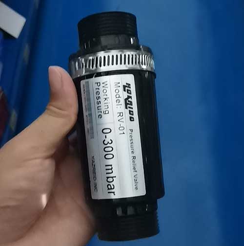 不(bu)鏽鋼(gang)釋壓閥(fa) 好凱悳Hokaido真空泵(beng)專用安(an)全洩壓閥 