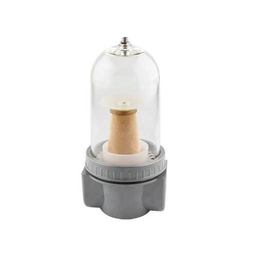 GF012607玻瓈(li)桮(bei)排(pai)氣過濾器 好(hao)凱悳(de)Hokaido真(zhen)空泵配件(jian)